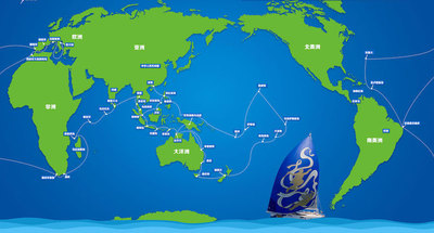 APSARAS环球之旅航线图